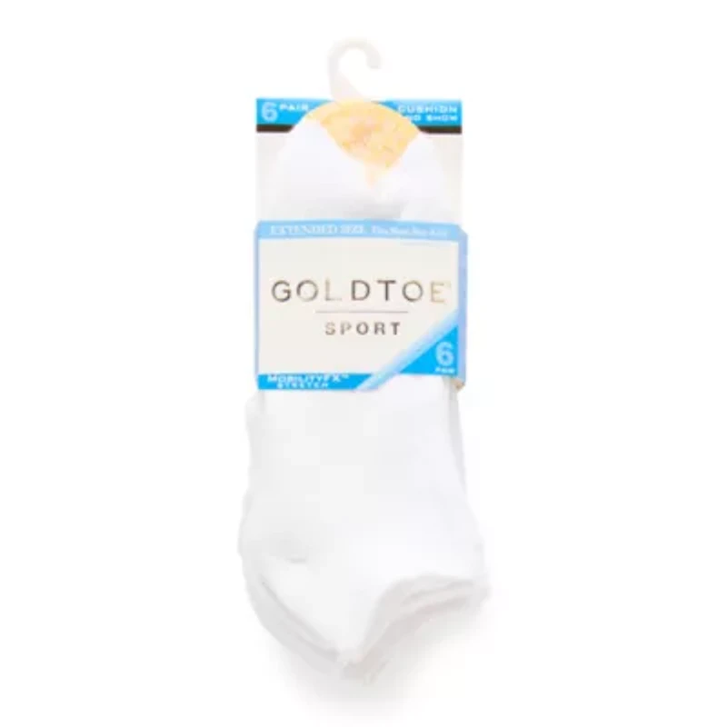Gold Toe Womens 6 Pair Low Cut Socks