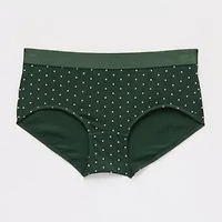 Arizona Body Cotton Elastic Waist Boyshort Panty
