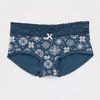 Arizona Body Cotton with Lace Boyshort Panty