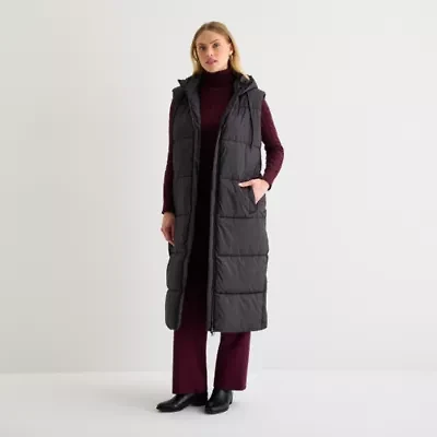 St. John's Bay Womens Midweight Puffer Vest
