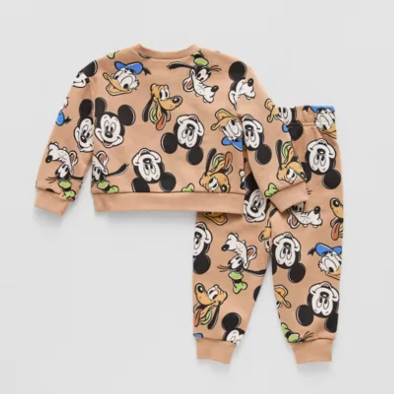Disney Baby Boys 2-pc. Mickey and Friends Pant Set