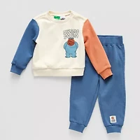 Baby Boys Sesame Street 2-pc. Pant Set