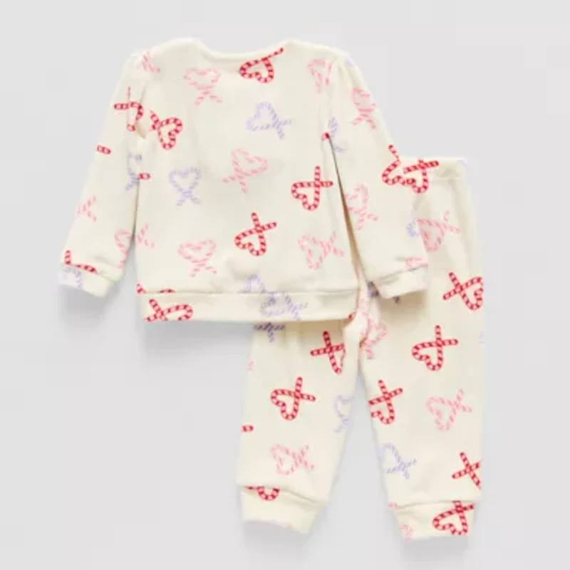 Okie Dokie Baby Girls 2-pc. Pant Set