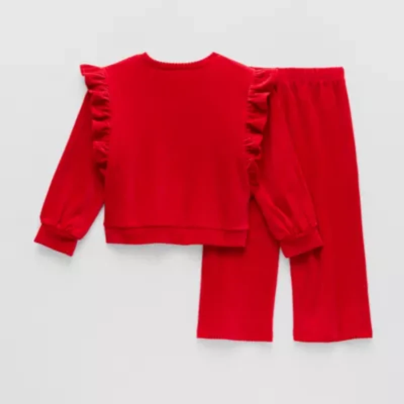 Okie Dokie Girls 2-pc. Pant Set