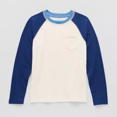 Thereabouts Little & Big Kid Boys Crew Neck Long Sleeve T-Shirt