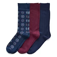 Stafford Super Soft Lux Mens 3 Pair Crew Socks