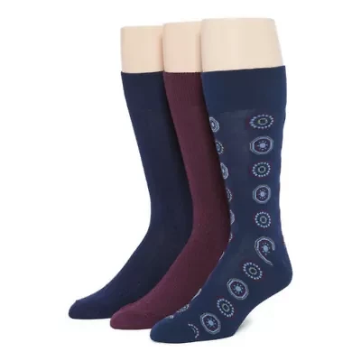 Stafford Super Soft Lux Mens 3 Pair Crew Socks