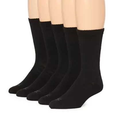 Xersion Running Mens 5 Pair Crew Socks