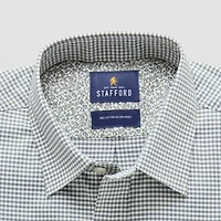 Stafford Mens Regular Fit Long Sleeve Dress Shirt
