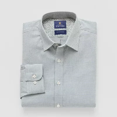 Stafford Mens Regular Fit Long Sleeve Dress Shirt