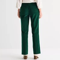 Liz Claiborne Audra Womens Straight Mid Rise Trouser