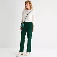 Liz Claiborne Audra Womens Straight Mid Rise Trouser