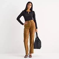 a.n.a Womens Highest Rise Straight Leg Jean