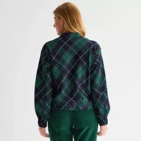 Liz Claiborne Womens Lightweight Bomber Jacket