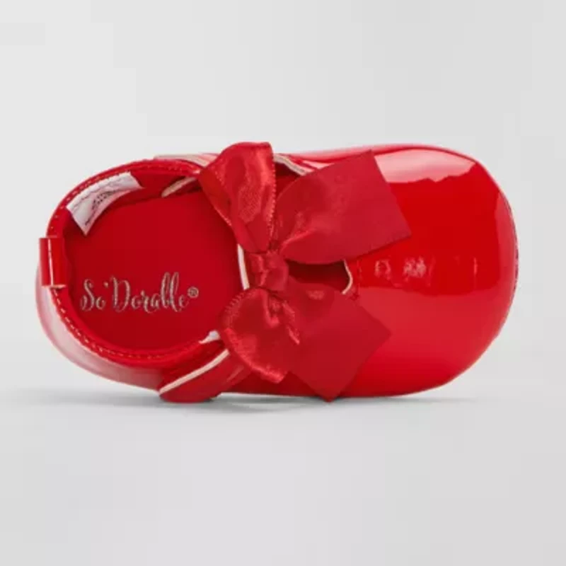 So Adorable Infant Girls Mary Jane Shoes