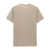 Mens Crew Neck Short Sleeve Regular Fit Graphic T-Shirt