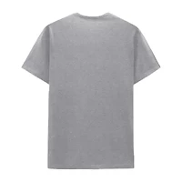 Mens Crew Neck Short Sleeve Regular Fit Graphic T-Shirt