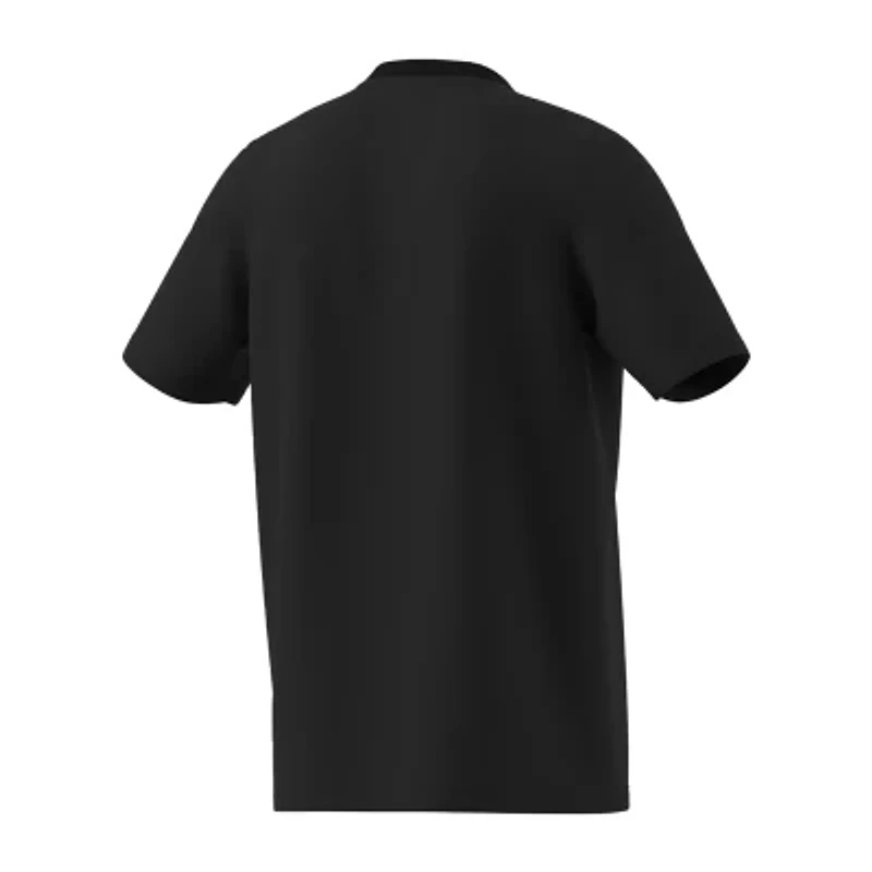 adidas Mens Crew Neck Short Sleeve Graphic T-Shirt