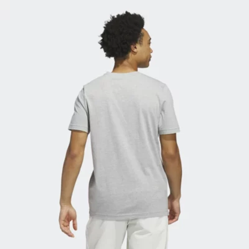 adidas Mens Crew Neck Short Sleeve Active T-Shirt