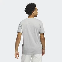 adidas Mens Crew Neck Short Sleeve Active T-Shirt