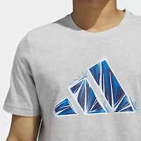 adidas Mens Crew Neck Short Sleeve Active T-Shirt