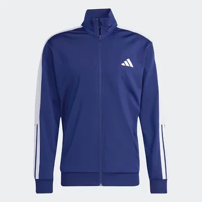 adidas Tricot Mens Big and Tall Lightweight Track Jacket