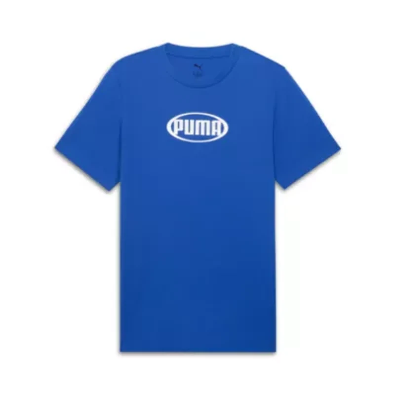 PUMA Mens Crew Neck Short Sleeve Regular Fit Graphic T-Shirt