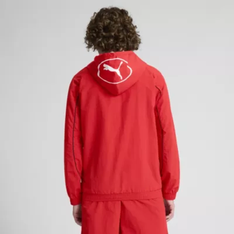 PUMA Mens Hooded Lightweight Windbreaker