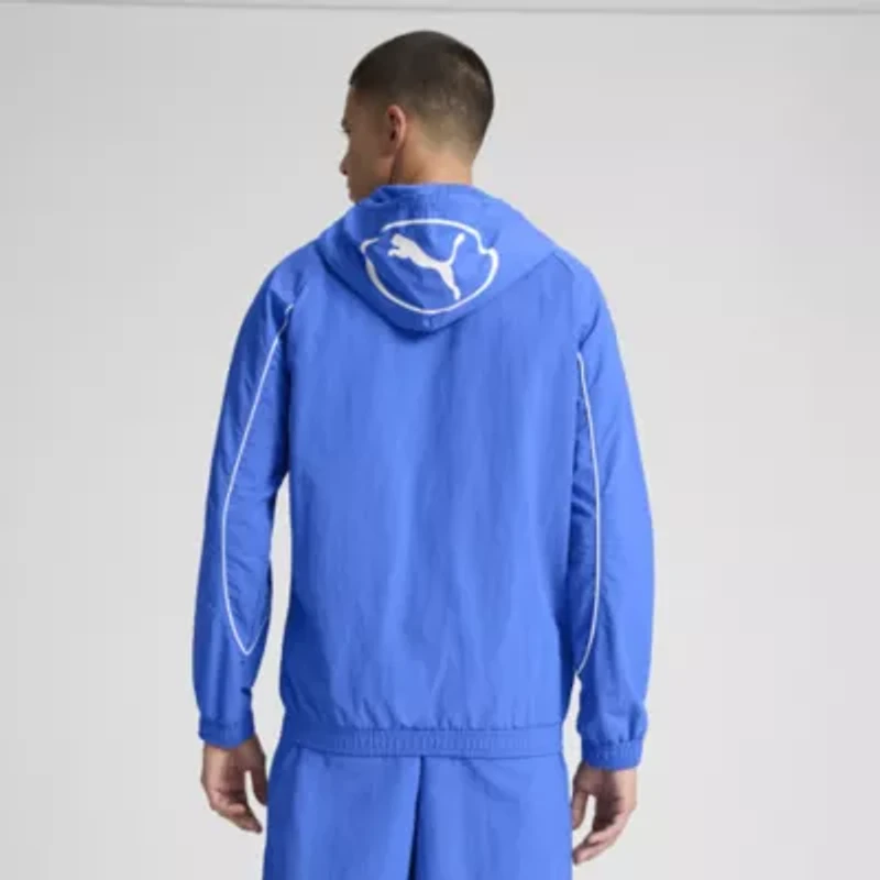 PUMA Mens Hooded Lightweight Windbreaker