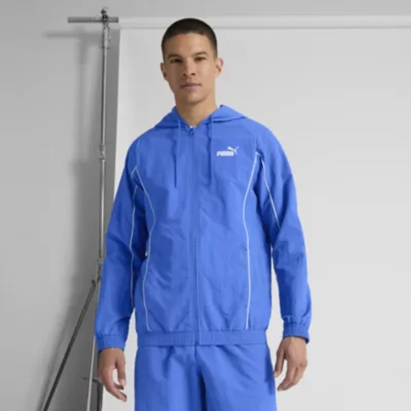 PUMA Mens Hooded Lightweight Windbreaker