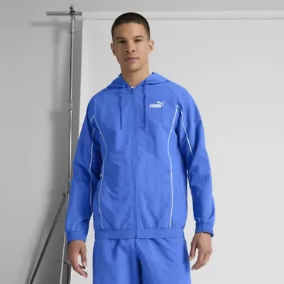 PUMA Mens Hooded Lightweight Windbreaker