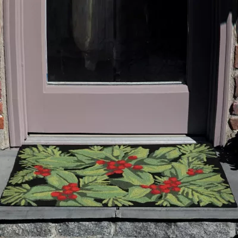 Liora Manne Frontporch Hollyberries Indoor/OutdoorRug