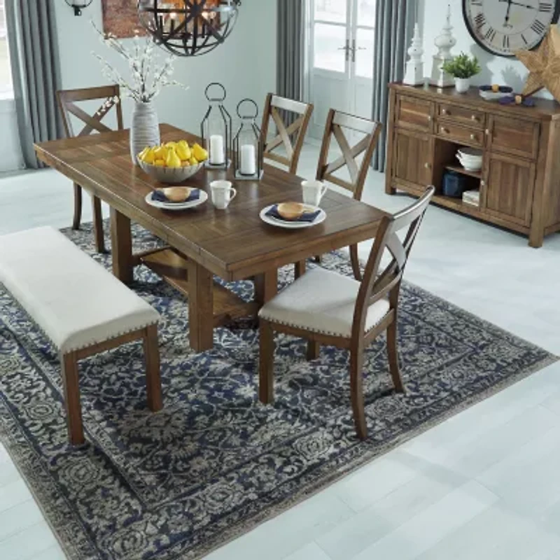 Signature Design by Ashley® Kavarna Rectangular Wood-Top Dining Table