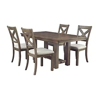 Signature Design by Ashley® Kavarna Rectangular Wood-Top Dining Table