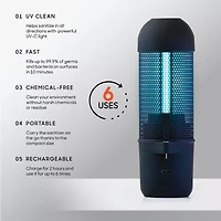 Sharper Image Sanitizer UV Portable Lamp