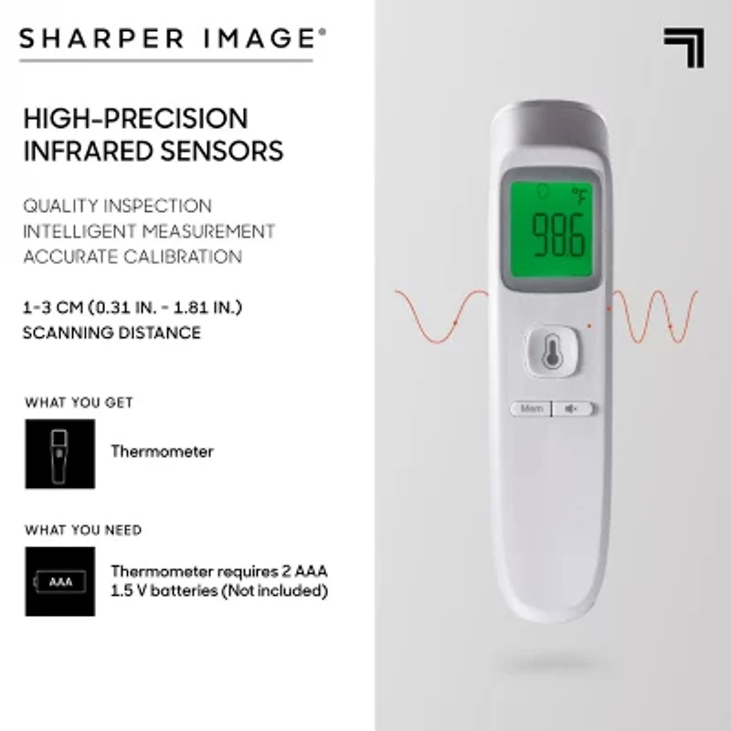 Sharper Image Touchless Thermometer