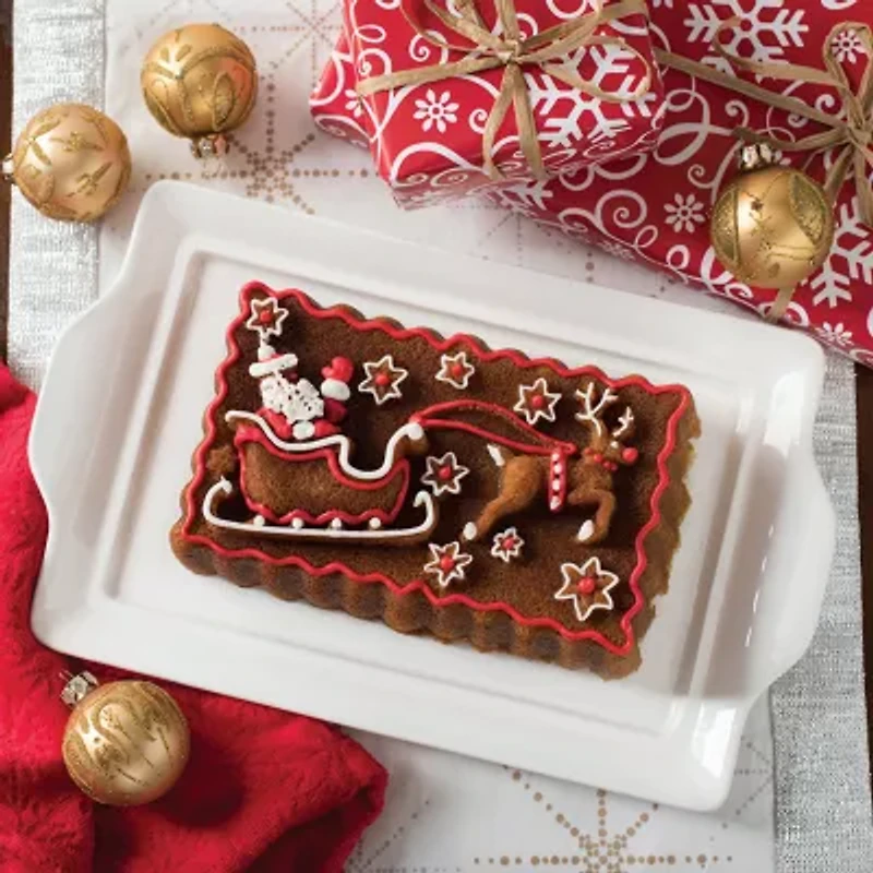 Nordicware Santa's Sleigh 10" Loaf Pan