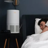 Crane True HEPA Air Purifier With Germicidal UV Light, 300 Sq Ft. Coverage, Premium