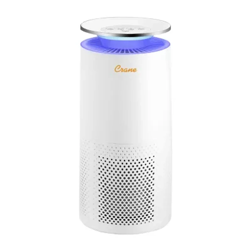 Crane True HEPA Air Purifier With Germicidal UV Light, 500 Sq Ft. Coverage, Ultra Premium