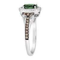 Le Vian® Grand Sample Sale™ Ring featuring 1/2 CT. New Emerald 1/3 CT. Chocolate Diamonds® 1/5 CT. Nude Diamonds™ set in 14K Vanilla Gold®