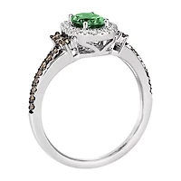 Le Vian® Grand Sample Sale™ Ring featuring 1/2 CT. New Emerald 1/3 CT. Chocolate Diamonds® 1/5 CT. Nude Diamonds™ set in 14K Vanilla Gold®