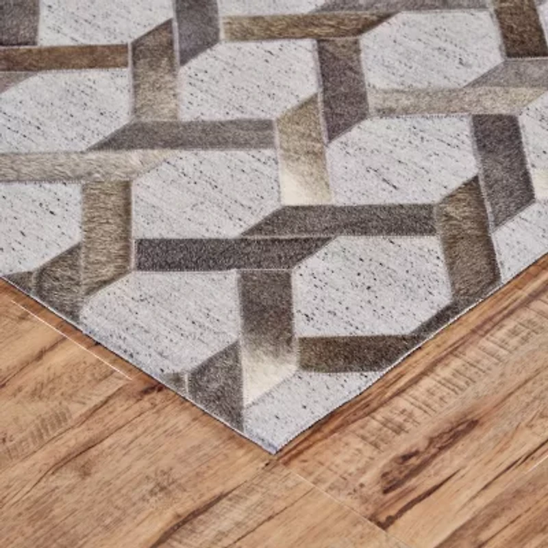 Weave And Wander Canady Geometric Indoor Rectangular Accent Rug