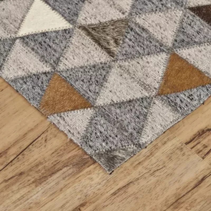 Weave And Wander Canady Geometric Hand Woven Indoor Rectangle Area Rug