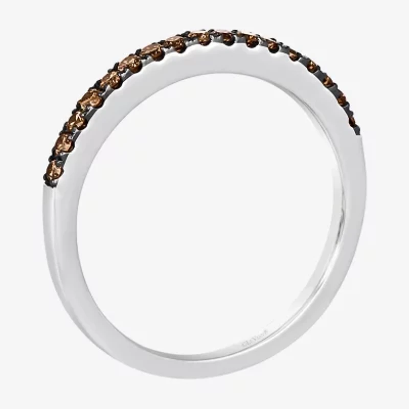 Le Vian Chocolatier® Ring featuring 1/4 CT. Chocolate Diamonds® set 14K Vanilla Gold®
