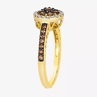 Le Vian® Ring featuring 1/2 CT. Chocolate Diamonds® 1/6 Nude Diamonds™ set 14K Honey Gold™