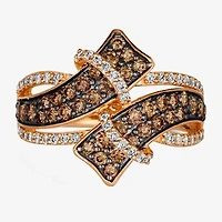 Le Vian® Ring featuring 3/4 CT. Chocolate Diamonds® 1 3/8 Nude Diamonds™ set 14K Strawberry, Honey, or Vanilla Gold®