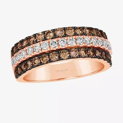 Le Vian® Ring featuring 7/8 CT. Chocolate Diamonds® 1 3/8 Nude Diamonds™ set 14K Strawberry Gold®