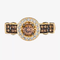 Le Vian® Ring featuring 1 1/10 cts. Chocolate Diamonds® 1/8 Nude Diamonds™ set 14K Vanilla, Honey or Strawberry Gold®