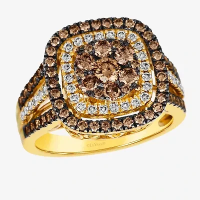 Le Vian® Ring featuring 1 1/6 CT. Chocolate Diamonds® 1/3 Nude Diamonds™ set 14K Honey Gold™