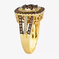 Le Vian® Ring featuring 1 1/6 CT. Chocolate Diamonds® 1/3 Nude Diamonds™ set 14K Honey Gold™